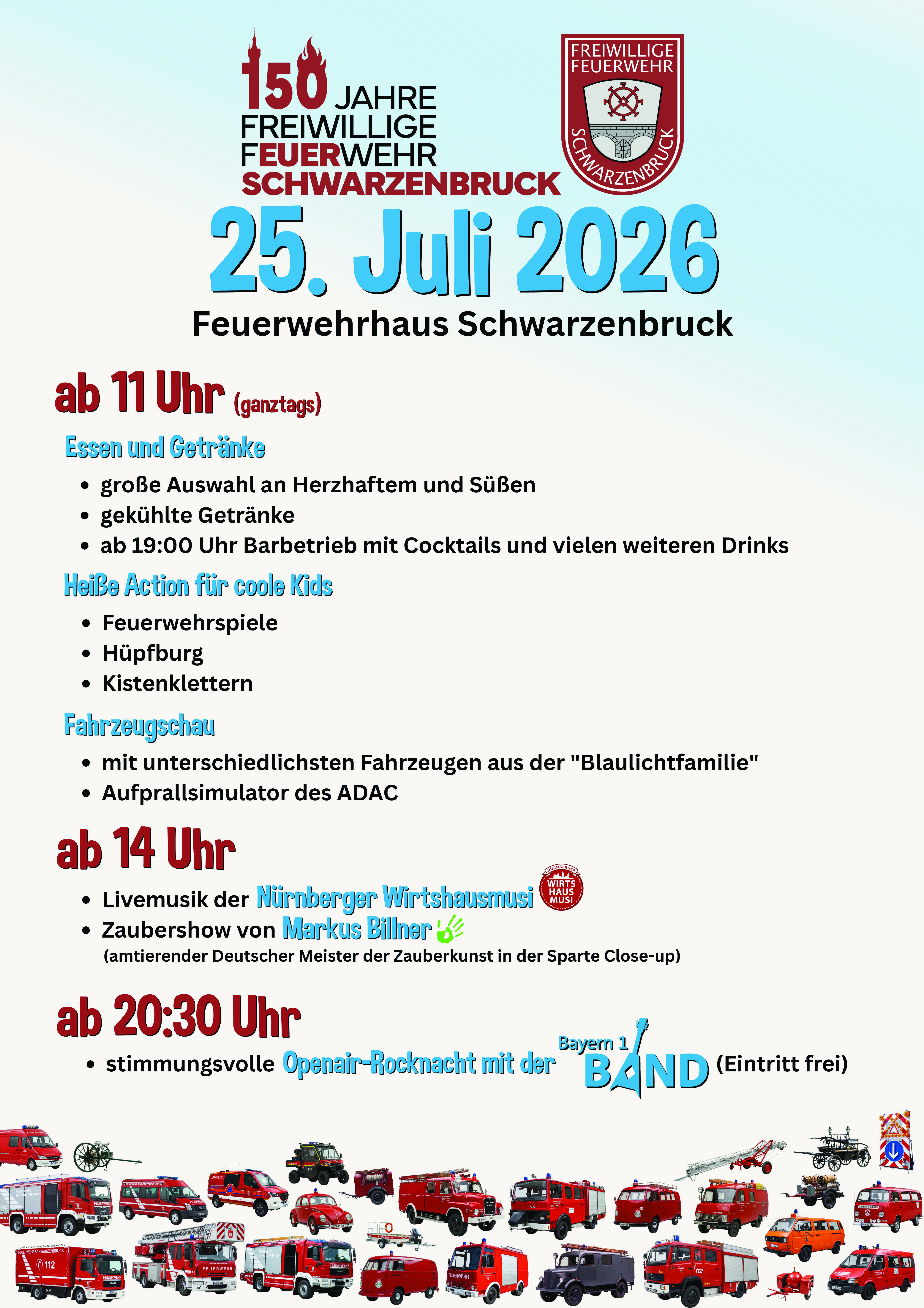 Bild: Feuerwehrfest zum 150-jährigen Jubiläum