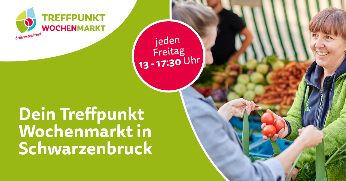 Bild: Wochenmarkt  in Schwarzenbruck