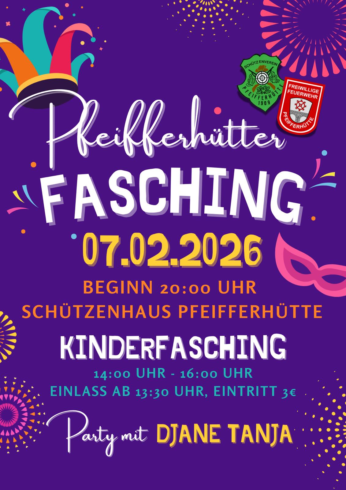 Bild: 🎭 Kinderfasching in Pfeifferhütte 🎉