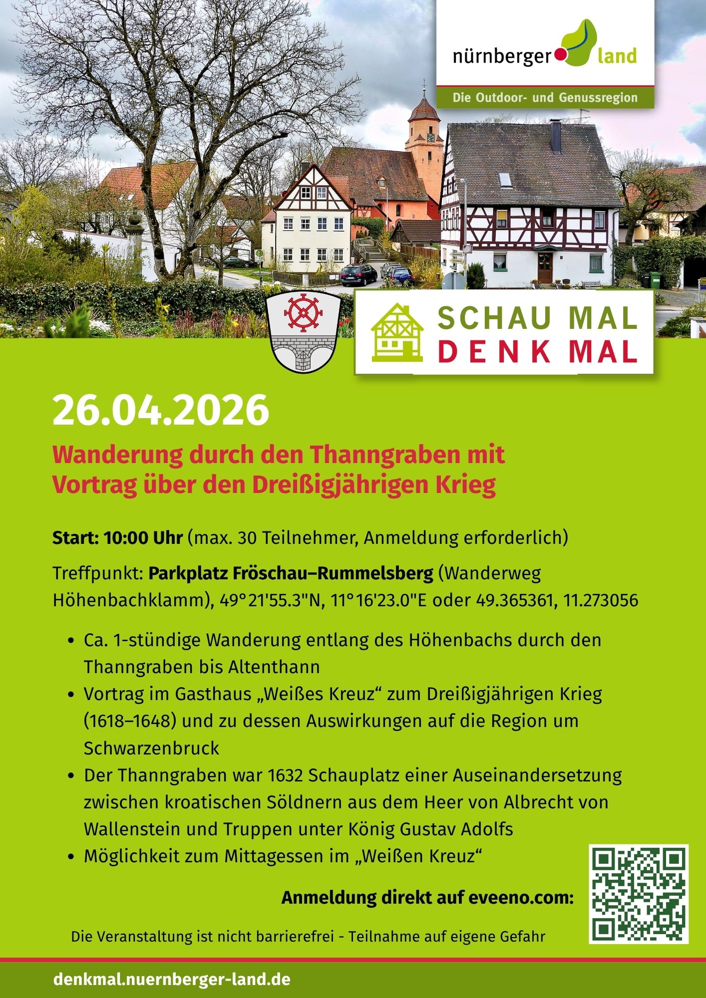 Bild: Wanderung Thanngraben mit Info 30jähr. Krieg