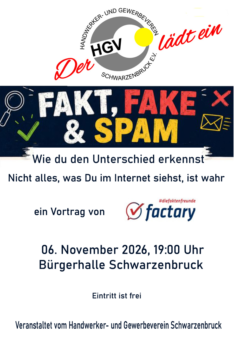 Bild: Fakt, Fake & Spam 